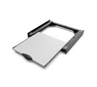 Meliconi Kit Sovrapposizione Lavatrice-Asciugatrice Universale con Ripiano Estraibile Torre Dark - 656128