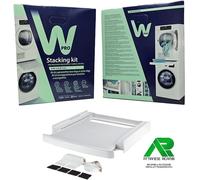 KIT SOVRAPPOSIZIONE LAVATRICE E ASCIUGATRICE RIPIANO CON ESTRAIBILE 60 x 60 WPRO