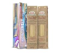 Kit Spaghetti Fashion Bag - Rustichella d’Abruzzo | Pasta Artigianale Italiana con Chitarra & Spaghettone del Leone - Edizione Regalo Elegante - 2x500g