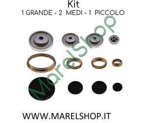 KIT SPARTIFIAMMA BRUCIATORI PIATTELLI CUCINA NARDI LOFRA 4 FUOCHI VARI TIPI