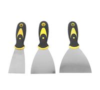 Kit Spatola per Stucco, Raschietto, Manico per Coltello, Carta da Parati per Vernice Spackle per Addominali, per Set da 3 Pezzi, Set di Strumenti Senza Scintille