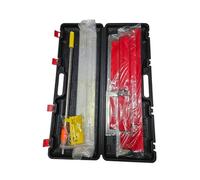 Kit Spatole Professionali per Lisciatura | Spatola per Stucco 25CM, 40cm, 60cm e 80cm | lama in acciaio inox compresa la lama di ricambio e l'asta di prolunga e aggangio per spatola 11 pz.