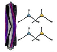 Kit spazzola a rullo di ricambio e spazzola laterale compatibile con robot aspirapolvere Robert R-S 770, accessori per la pulizia profonda per angoli e bordi