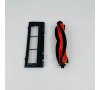 Kit spazzola a rullo principale di ricambio e coperchio protettivo per aspirapolvere robot Cecotec Per Conga M20 - ricambi per la manutenzione programmata per preservare il movimento della spazzola e