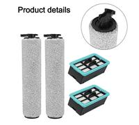 Kit spazzola e filtro rullo di ricambio per Bissell per Crosswave HF2/3845N