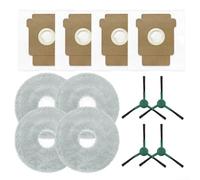 Kit spazzola laterale e panno mocio con sacchetti per aspirapolvere Roomba Plus 405/505 (A)