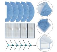 Kit Spazzola Laterale Pastiglie Filtro Scopa per Ultenic per T20 Pro e Modelli C