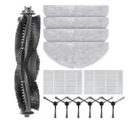 Kit Spazzola Principale Con Filtri For Panno Lavapavimenti E Spazzola Laterale, Compatibile Con ILIFE, V20, Compatibile Con Lydsto, R1D Edge, Compatibile Con Rook, S, Aspirapolvere Robot