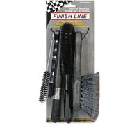 Finish Line Easy Pro Set - spazzole bici Black unisex