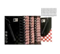 Kit Spazzole Flat 80 Pz. Assortiti Per Ecoflat Dp4