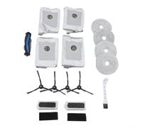 Kit spazzole laterali principali, per ECOVACS per Deebot per mini robot aspirapolvere, per robot pulitore, per ufficio, cucina, soggiorno, camera da letto