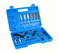 Kit Spazzole per pulizia del canale sede iniettori motori diesel set 19 pezzi