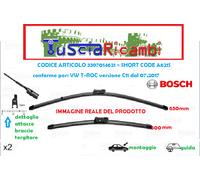 Tergicristallo per parabrezza BOSCH 3 397 014 621, Lunghezza 650+500mm