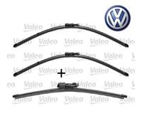 KIT SPAZZOLE TERGI ANTERIORI POSTERIORE VALEO VW GOLF 7 VII SETTE TERGICRISTALLO