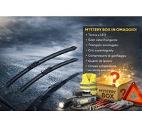 Kit Spazzole Tergicristallo ANTERIORI 650+450 mm Golf Passat + Mystery Box