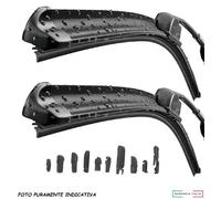 KIT SPAZZOLE TERGICRISTALLO FLAT ANTERIORI KIA Carnival 06.98> 2006 600/600