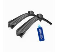 Kit Spazzole Tergicristallo Flat Anteriori Per Fiat Grande Punto Evo (650 380)mm