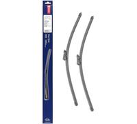 Kit Spazzole Tergicristallo Flat DENSO (DF-414) Contiene 2 Pezzi per Veicoli con Guida a Sinistra, 550/550 mm, Tergicristallo Silenzioso e Durevole con Design Aerodinamico - Qualità OE