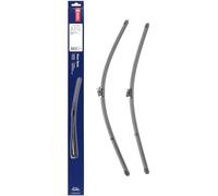 Kit Spazzole Tergicristallo Flat DENSO (DF-430) Contiene 2 Pezzi per Veicoli con Guida a Sinistra, 650/600 mm, Tergicristallo Silenzioso e Durevole con Design Aerodinamico - Qualità OE