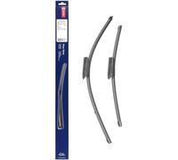 Kit Spazzole Tergicristallo Flat DENSO (DF-436) Contiene 2 Pezzi per Veicoli con Guida a Sinistra, 650/425 mm, Tergicristallo Silenzioso e Durevole con Design Aerodinamico - Qualità OE