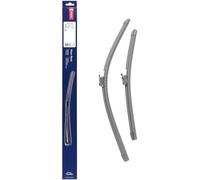 Kit Spazzole Tergicristallo Flat DENSO (DF-438) Contiene 2 Pezzi per Veicoli con Guida a Sinistra, 650/480 mm, Tergicristallo Silenzioso e Durevole con Design Aerodinamico - Qualità OE