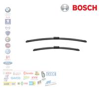 KIT SPAZZOLE TERGICRISTALLO GOMMA AEROTWIN 475mm 500mm BOSCH 3397007637