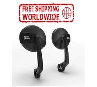 Per Royal Enfield Hunter 350CC Specchio Bar End Omologato Set 1990401 @US