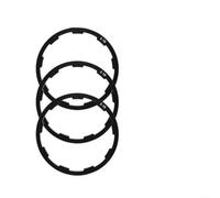 Kit Spessori Bici 2.35mm Installazione per facile Kit Spessori | Lega alluminio robusta, leggera, resiste usura, 3 inclusi, ideale mountain bike(2.18mm)