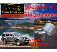 Kit Spessori Molle Rialzo For Nissan Pathfinder R51 2005>2012 4 CM Avanti Dietro