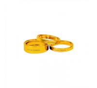 Kit Spessori Serie Sterzo INTERLOK Cane Creek Oro 2x5mm 1x10mm Precarico Affidabile