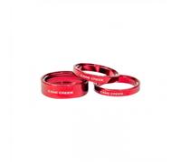 Kit Spessori Serie Sterzo INTERLOK Rosso Design Brevettato Anti-Scricchiolio