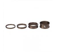 Kit Spessori Sterzo Bici 1 1/8 Alluminio Leggero - Set 3 5 10 15 mm