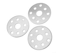 Kit Spessori Ventola Alluminio per Chevy 427 454 302 | 3 per bianchi, alluminio , cinghia, compatibilità per sbc 327 350, per facile installazione