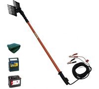 KIT SPIDER ABBACCHIATORE ELETTRICO A BATTERIA ASTA 210-300 CM RACCOLTA OLIVE