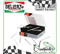 KIT SPILLI REVISIONE CARBURATORE SPILLO PER DELLORTO PHBN PHVA 10 12 14 16 17.5
