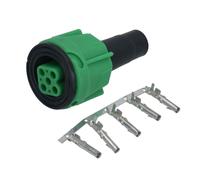 Kit Spina 5 Pin Radex Verde Luce Rimorchio Connettore Ricambio Fine Telaio Ri...
