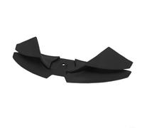 Kit spoiler anteriore aerodinamico a basso carico aerodinamico Winglet ABS nero compatibile con MT-07 2024-2025 per una maggiore stabilità e un aspetto elegante da turismo sportivo (nero)