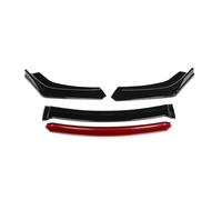 Kit Spoiler Anteriore Splitter Diffusore Labbro per A3 A4 A5 A6 A7 A7 A8 Q3 Q5 Q7 RS5 RS6 RS7 S3 S4 TT Tutti I Modelli(Glossy Black)