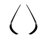 Kit spoiler paraurti anteriore auto Spoiler Anteriore Per Paraurti Con Griglia Fendinebbia E Prese D'aria Per Mercedes W212 AMG Facelift 2013-2015(Carbon Fiber look)