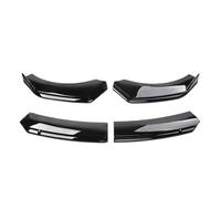 Kit spoiler paraurti anteriore auto Spoiler Anteriore Per Paraurti Per A5 S5 A4 A6 A7 2012-2016, Splitter Per Carrozzeria, Kit Tuning E Diffusore(Glossy Black)