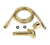 Kit spray per bidet portatile da parete in ottone massiccio, spruzzatore per pannolini per WC, aggiornamento del bagno, facile da installare, perfetto per igiene e pulizia