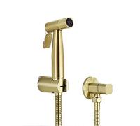 Kit spray per idioti in oro spazzolato antico con spruzzatore bidadro spruzzatore set di rubinetti in acciaio inossidabile per la doccia incluso LWX