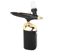 Kit Spruzzatore a Nebbia per Ossigeno a Cordone di Cordone per Cura della Pelle e Trucco, Regali di Lady - Set (BLACK)