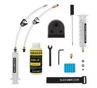 Bleedkit Tektro/trp Gold Brakes Bleed Kit Trasparente Clear / Blue