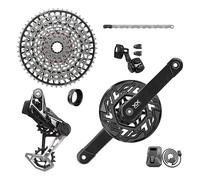 Kit Sram XX AXS Eagle Transmission per E-MTB Brose, Pedivelle 165mm, 36T, 10-52T, con Caricabatterie, Batteria e Catena