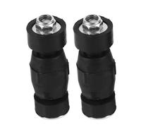 Kit stabilizzatore Barra stabilizzatrice anteriore con tiranti ribassati, adatta per Renault Clio Kangoo 7700799404 - Coppia in acciaio inossidabile stabilizzatore Cuscinetto