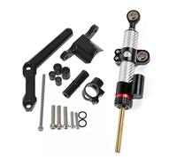 Kit Stabilizzatore E Ammortizzatore Di Sterzo Per Moto Per Benelli BJ600GS BN 600 2012-2015 Supporto Fissaggio Controllo In Alluminio CNC Staffa Di Controllo Smorzamento(Colore 2)