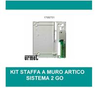 URMET 1705/701 KIT STAFFA MURO ARTICO/ARCO PER SISTEMA 2GO 2 FILI