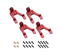 Kit Staffa Ammortizzatore RC Car Upgrades per Parti di Aggiornamento Auto RC MN128 MN86 G500 1/12 Rosso
