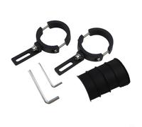 Kit Staffa Luce per nebbia per atv UTV Diametro 40-62mm Kit Staffa | fari per targa, per nebbia, barche, auto, UTV, migliora visibilità e sicurezza stradale
